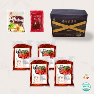 (주)봄내푸드,[봄내푸드] 봄내춘천닭갈비 500g*4팩 선물세트